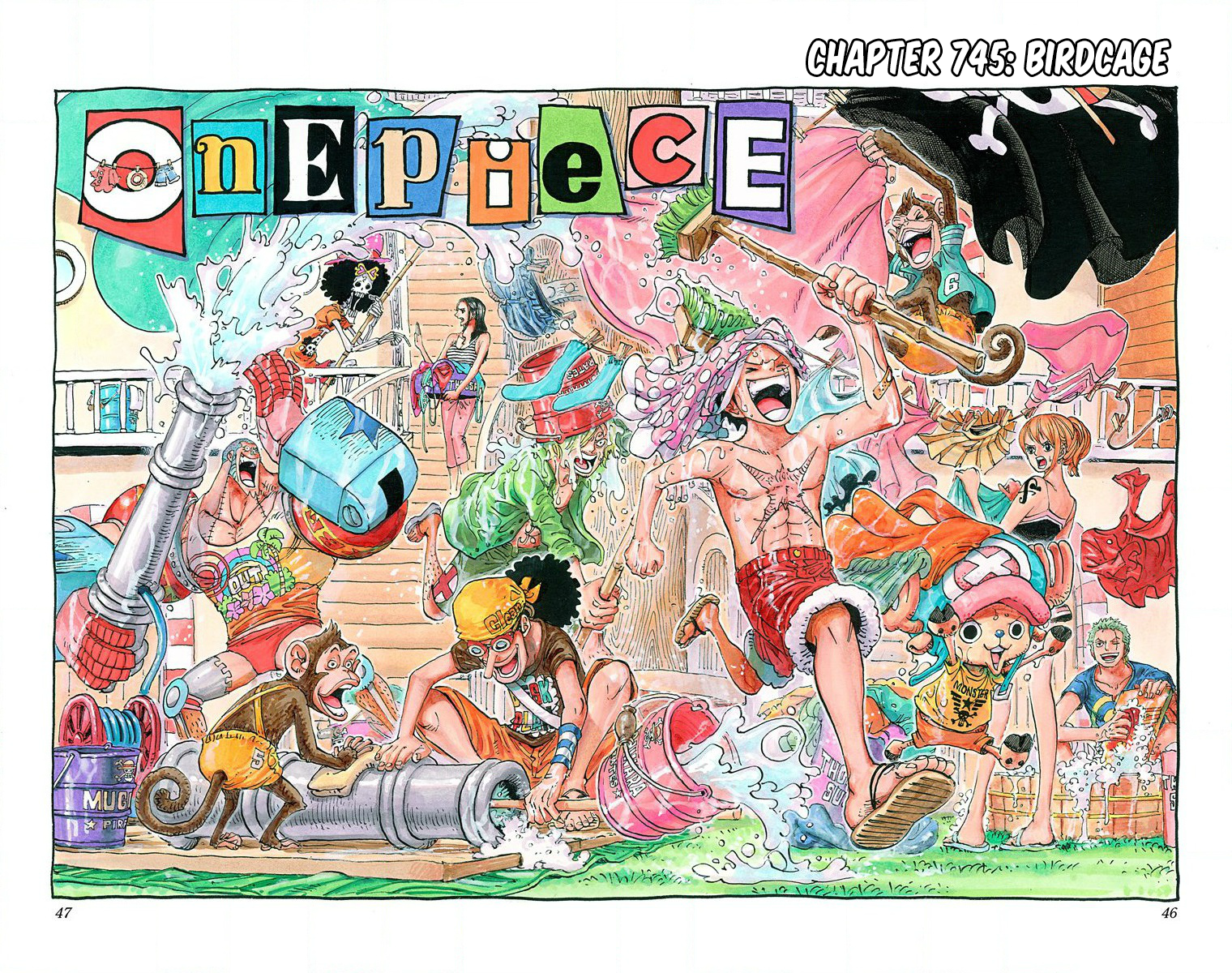 One Piece - Digital Colored Comics Chapter 745 2